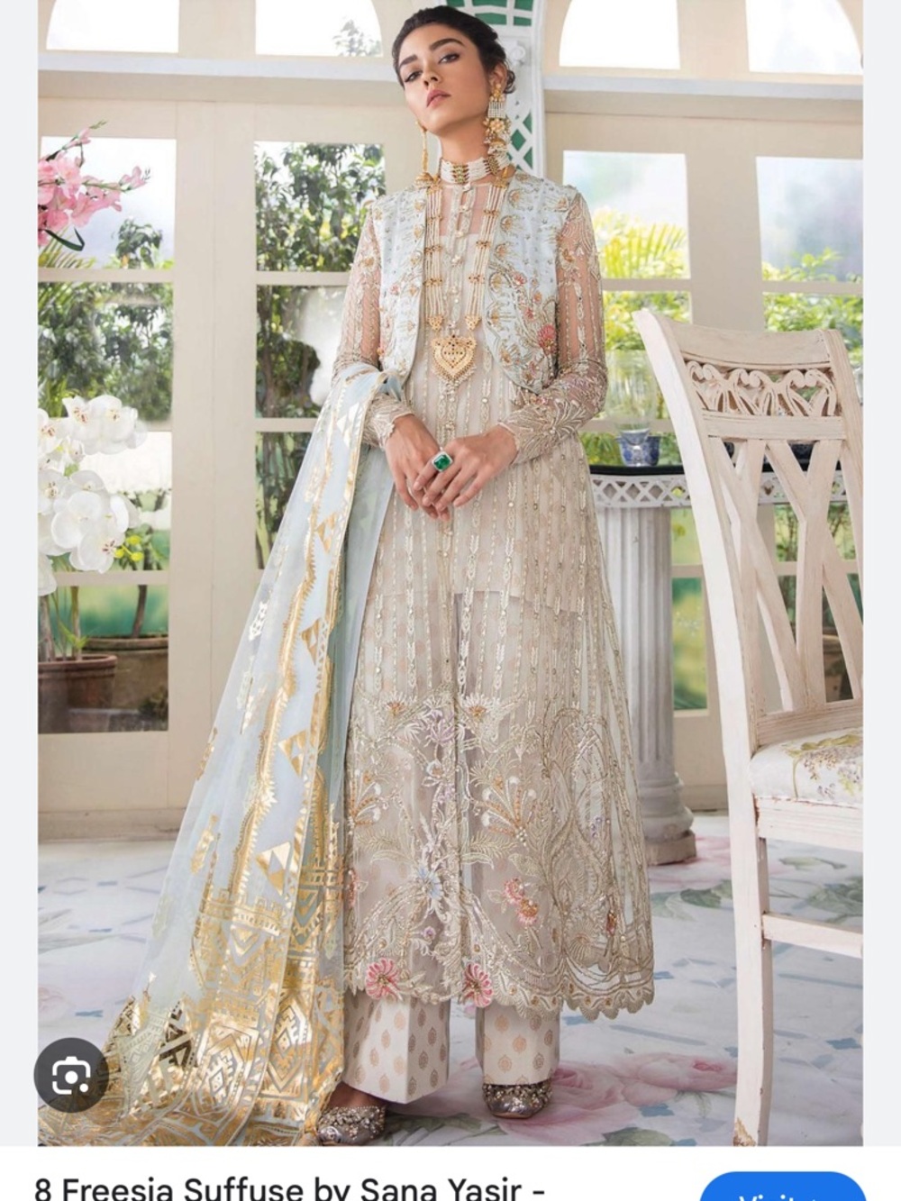 Suffuse Freesia M kurta set